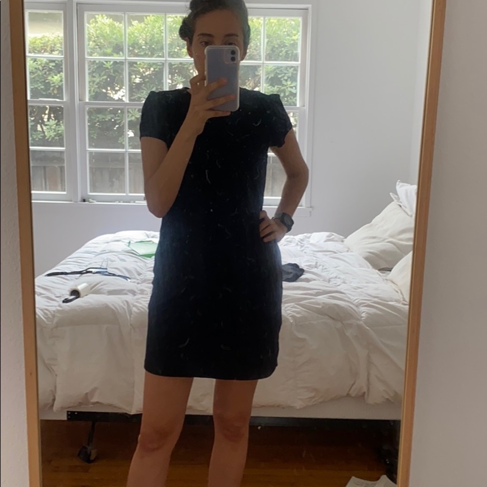 Susana Monaco Cap Sleeve Sheath Dress